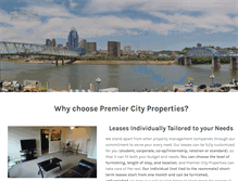 Tablet Screenshot of premier-rents.com
